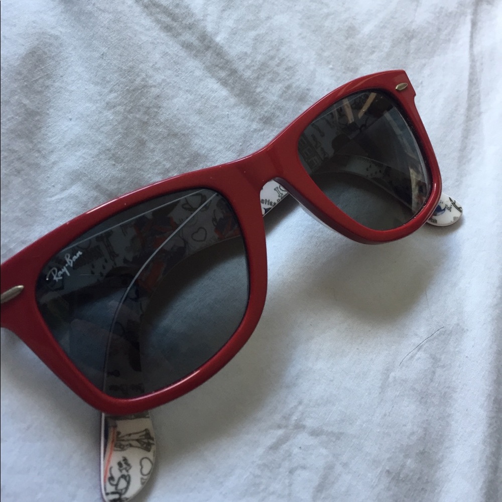 RAY BAN Wayfarer Original Dark Red